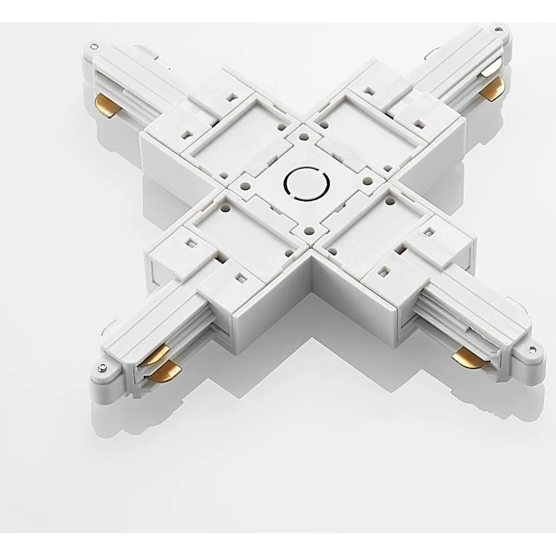 Lindby Linaro Track X-Connector Wit - 1-fasensysteem