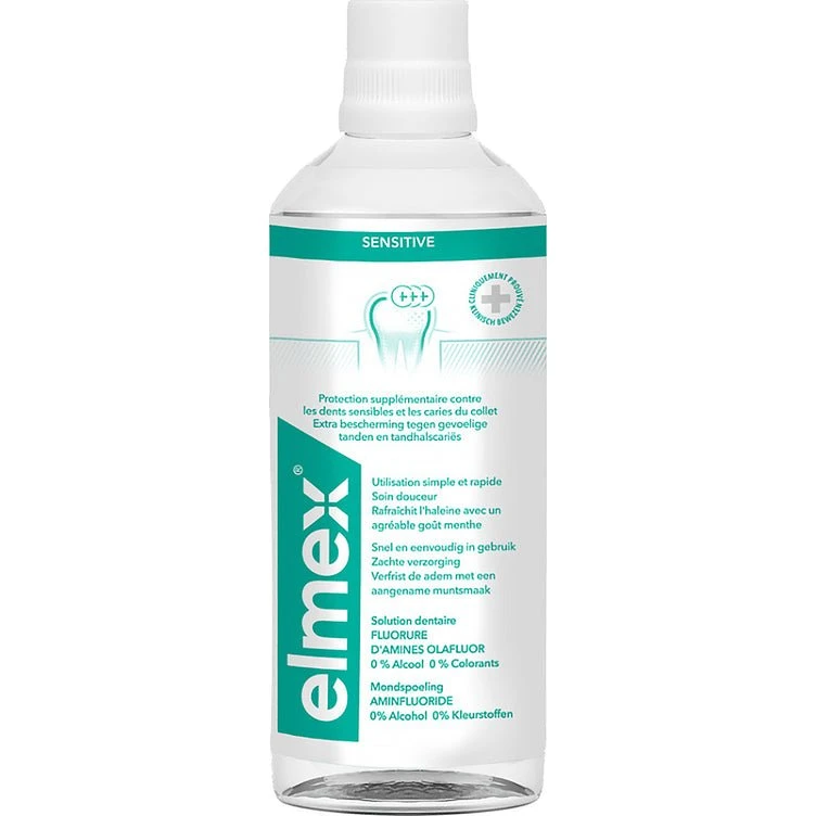 Elmex Sensitive Mondwater 400 mL