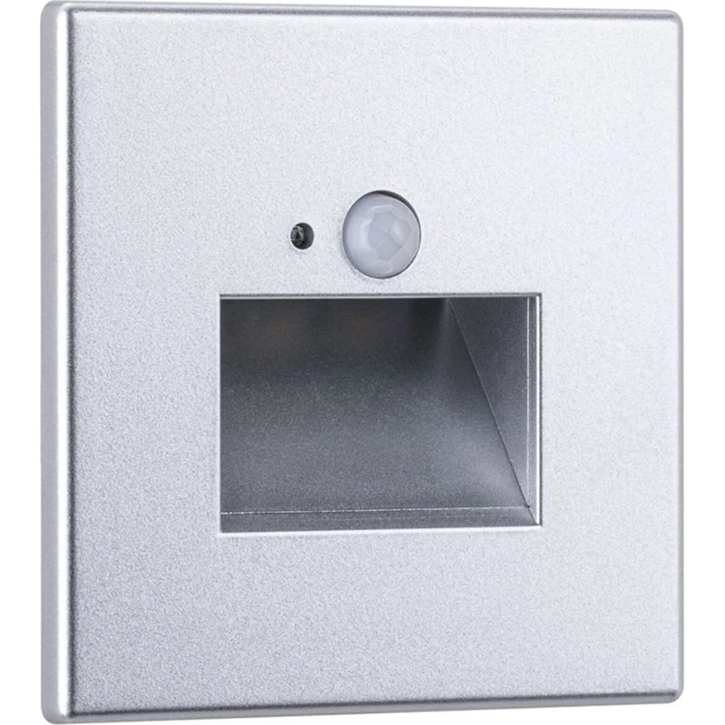 Paulmann Edge Quadro LED-inbouwwandlamp Square Mat Chroom met Sensor