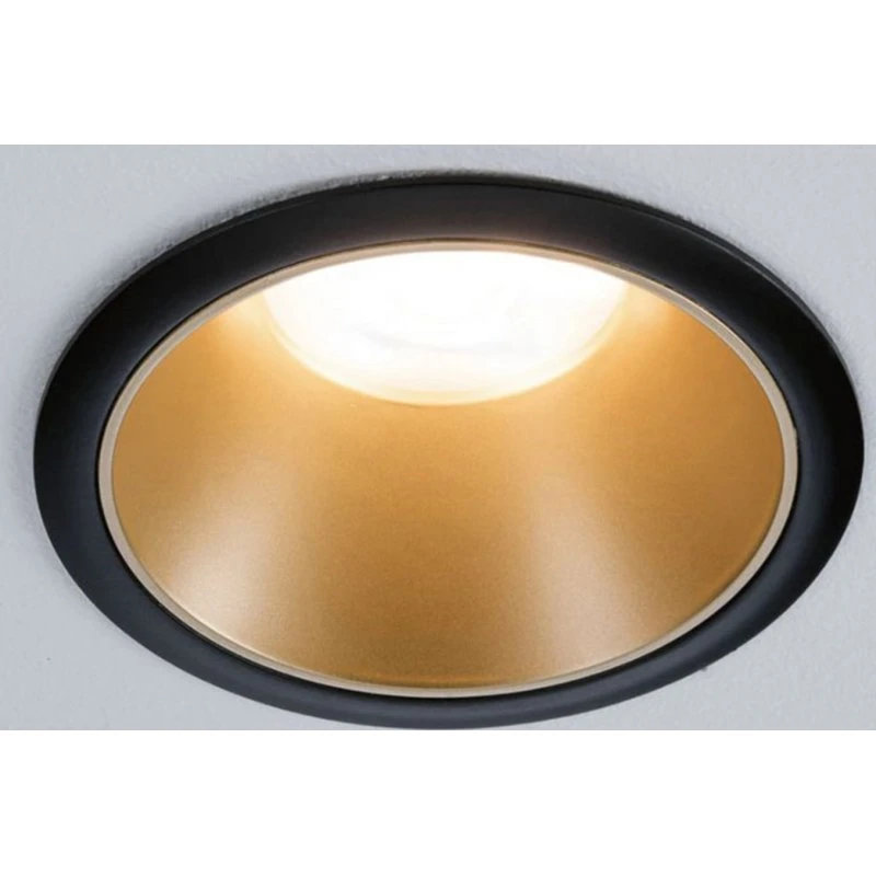 Paulmann Cole Spot GU10, Zwart/Goud