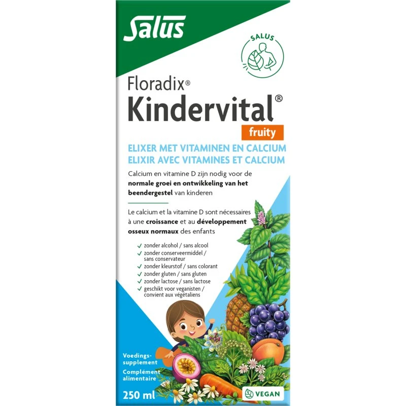 Salus Floradix Kindervital Fruity 250 ml