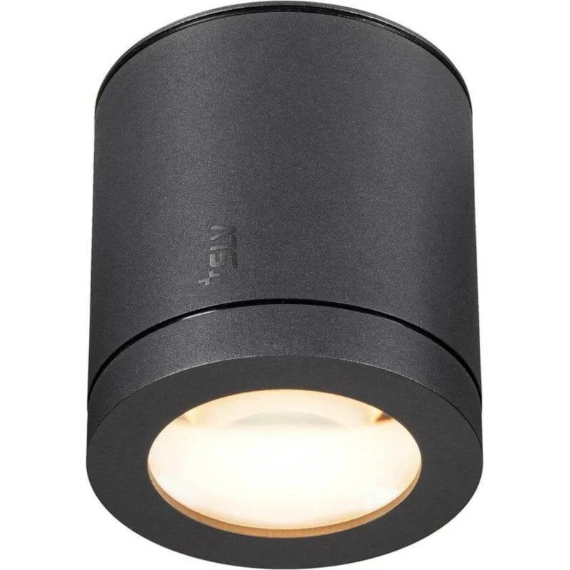 SLV Enola LED Plafondspot 3000K/4000K Antraciet - 11W IP65