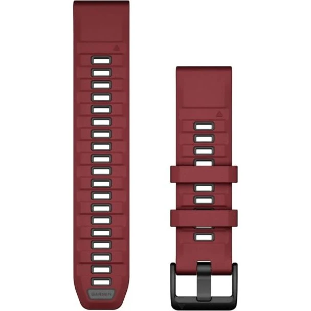 Garmin QuickFit® 22 Silikonen Strap - Rood - One Size