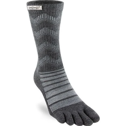 Injinji Outdoor Midweight Crew Wandelsok - Slate