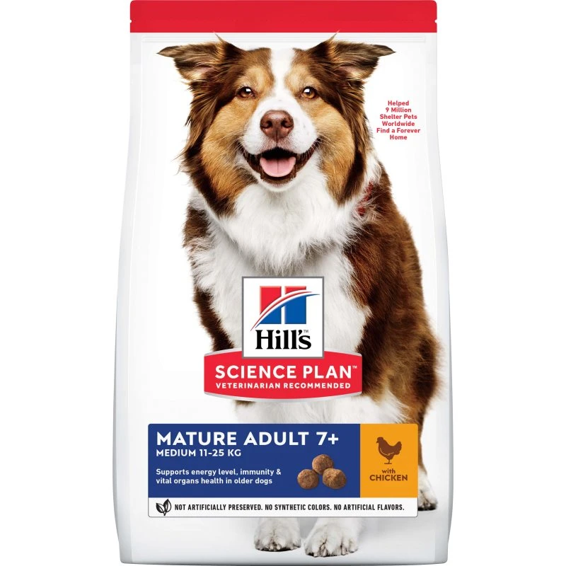 Hill's Science Plan Mature Adult Medium Kip 2,5 kg