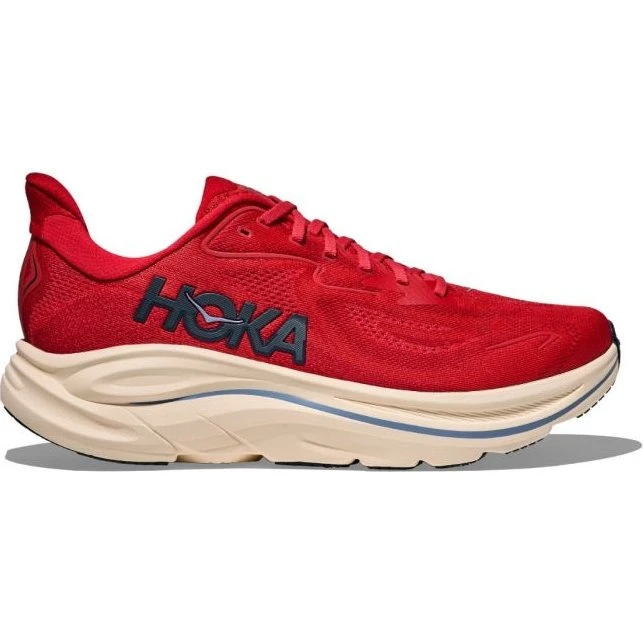 Hoka Clifton 10 Heren Hardloopschoenen - Rood - Maat 44
