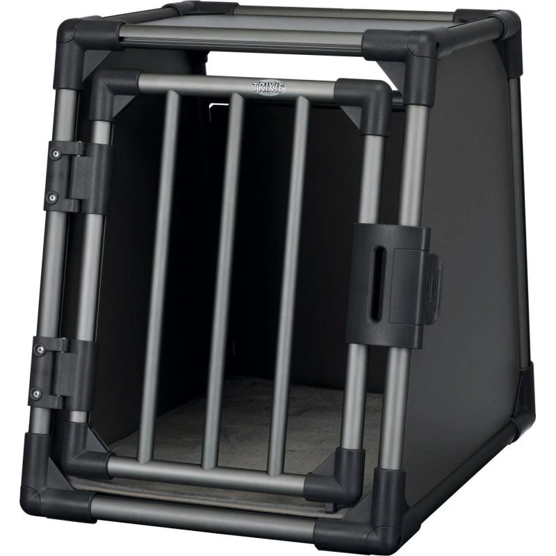 Trixie Vervoersbox Aluminium Grafiet L 92x78x64 cm