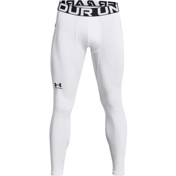Under Armour ColdGear Leggings Wit Medium Heren