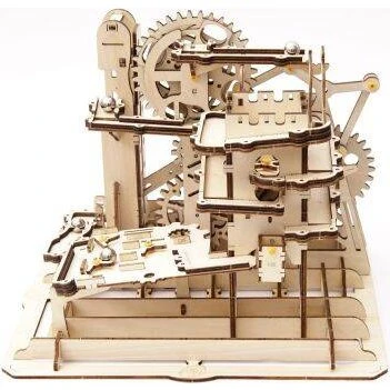 Robotime Marble Run Climber Fortress - Houten knikkerbaan zonder lijm