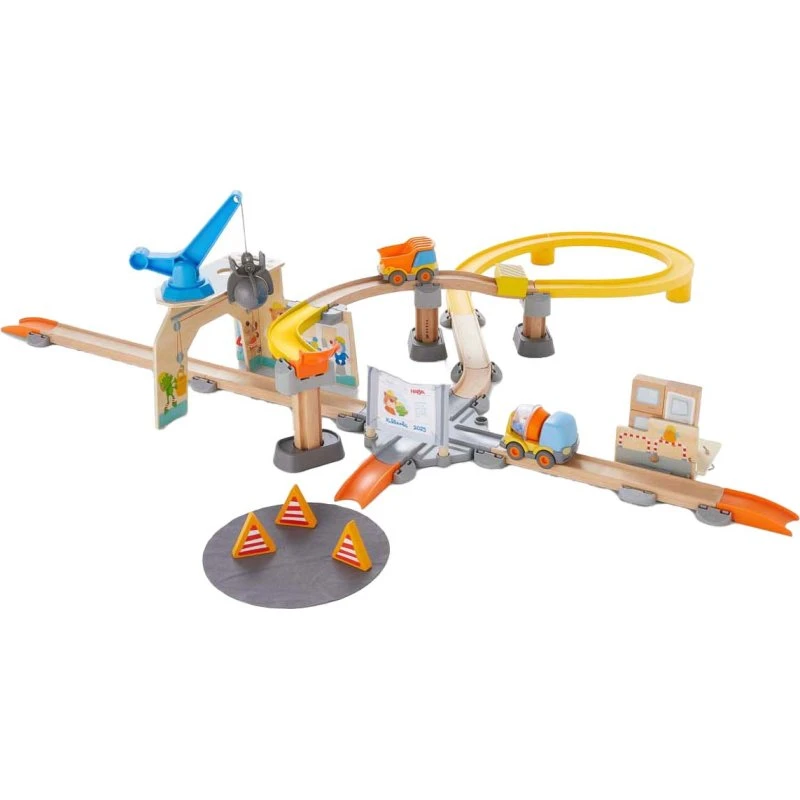 Haba Kullerbü Knikkerbaan Grote Bouwplaats