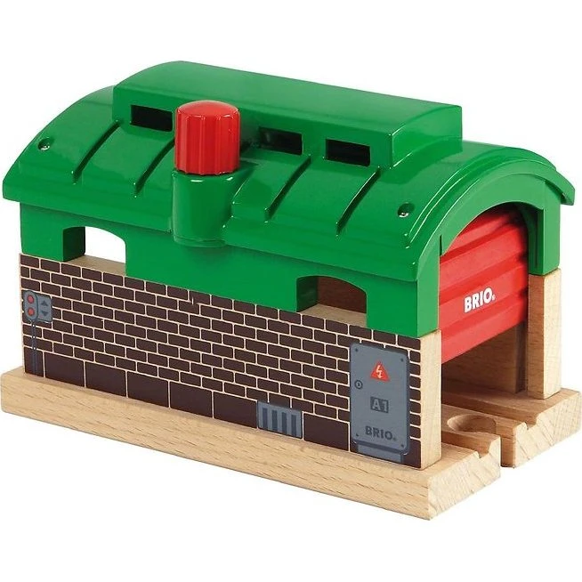 BRIO Treingarage met Roldeuren (33574)