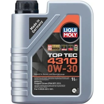 Liqui Moly Top Tec 4310 0W30 Motorolie 1 liter