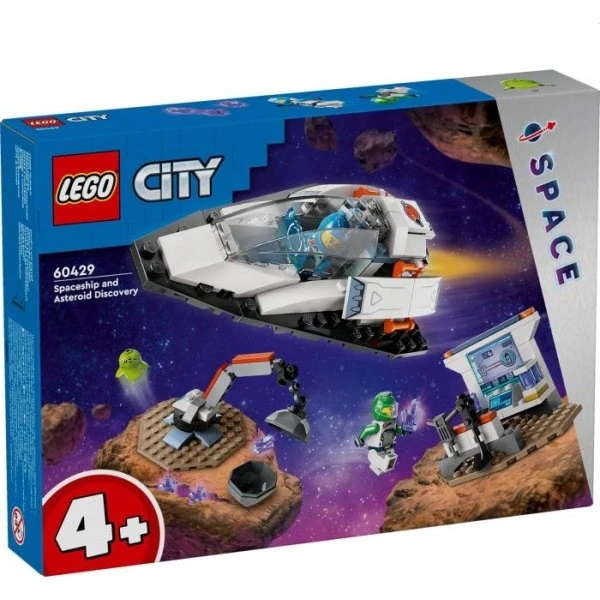 LEGO 60429 Ruimteschip en Ontdekking van Asteroïde