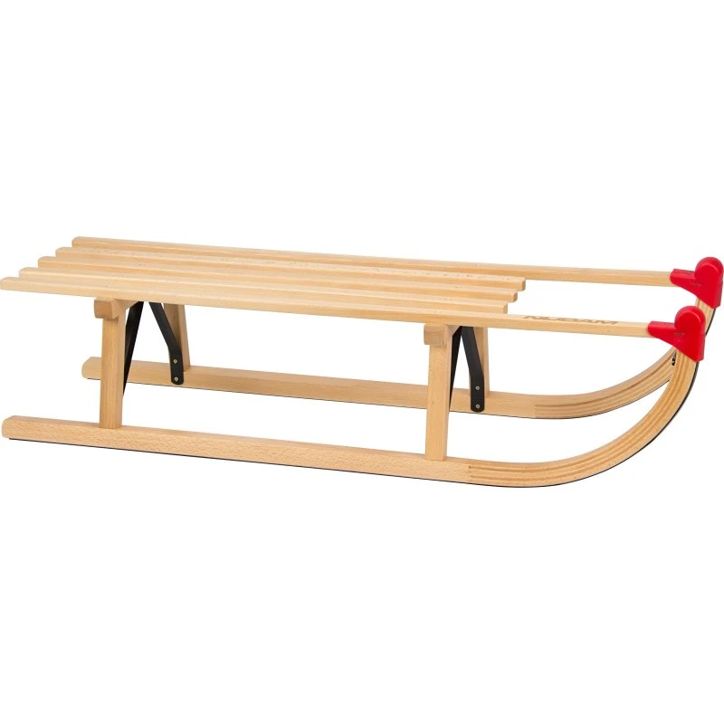 Nijdam Davos Houten Slee 100 cm Rood