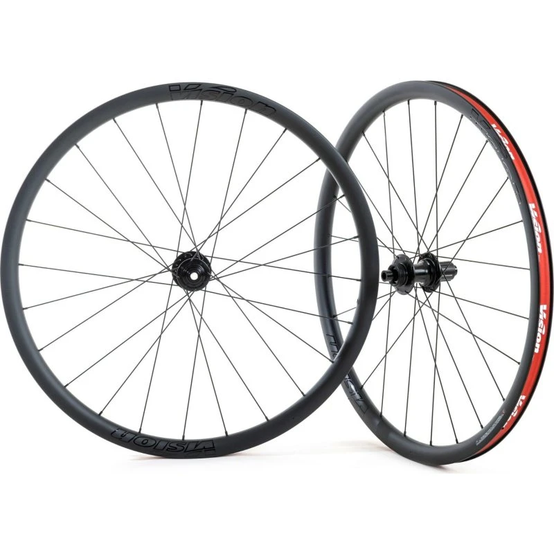 Vision Team 30 TC Disc CL Zwart Wielset