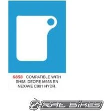 Elvedes Schijfremblok Deore M555 (Paar, Blauw)