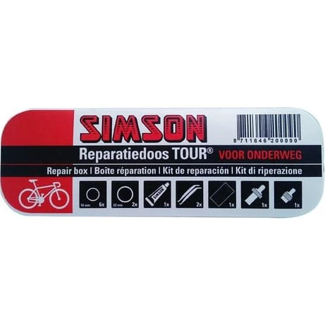Simson Reparatiedoos Tour voor fietsbanden
