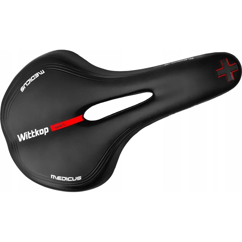 Wittkop Twin Medicus 4.0 RACE Zadel Zwart 280x165 mm