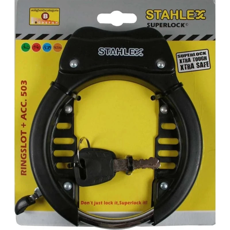 Stahlex Ringslot 503 + Acc. Zwart