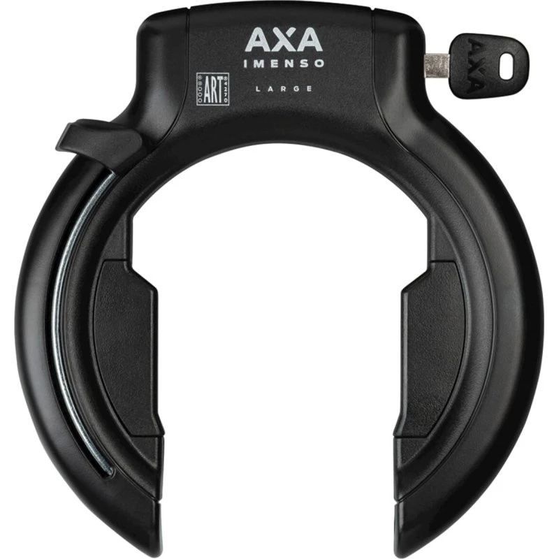 AXA Ringslot Imenso Large zwart (770g, 75mm opening)