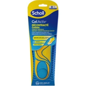 Scholl GelActiv Inlegzolen Casual S 35.5-40.5 (1 paar)
