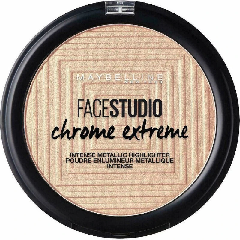 Maybelline Facestudio Chrome Extreme Metallic Highlighter 300 Sandstone Shimmer