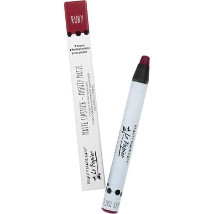 Beauty Made Easy Le Papier Matte Lipstick Ruby 6g