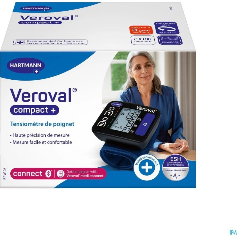 Veroval Compact+ Polsbloeddrukmeter BPW 26