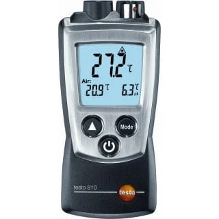 Testo 810 Lucht- en infrarood-temperatuurmeter