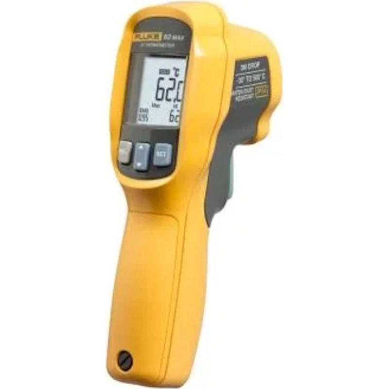Fluke 62 MAX+ Infraroodthermometer -30°C tot 650°C, 12:1, dubbele laser