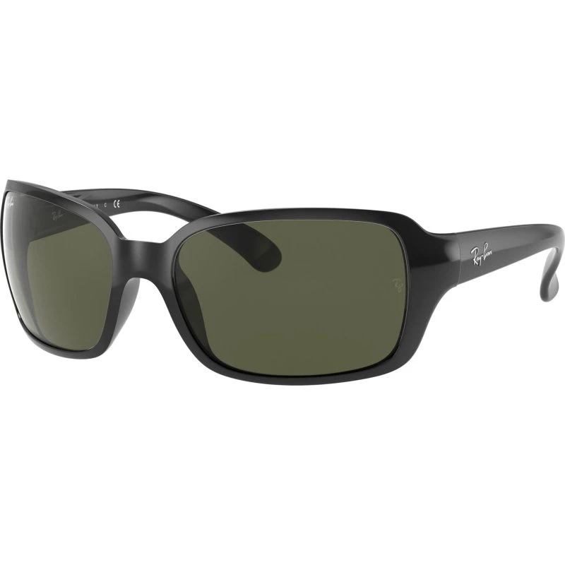 Ray-Ban RB 4068 601 Zwart, Groene Glazen