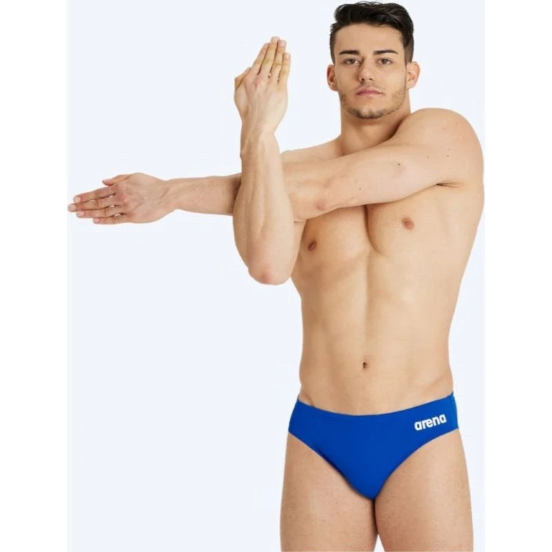 Arena Team Solid heren zwembroek - Blauw