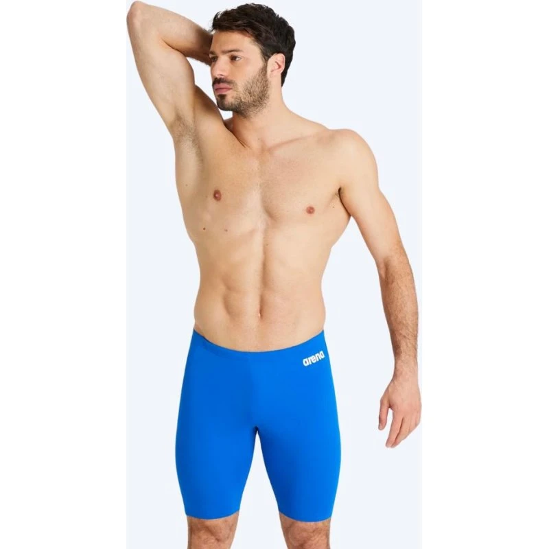 Arena heren zwemjammer Team Swim Solid - Blauw
