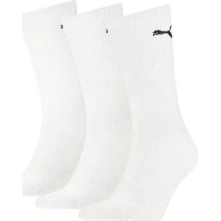 Puma Unisex Light Crew Sokken Wit - 3-stuks