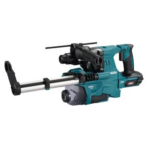 Makita XGT 40 V Max Combihamer 18 mm met stofafzuiging