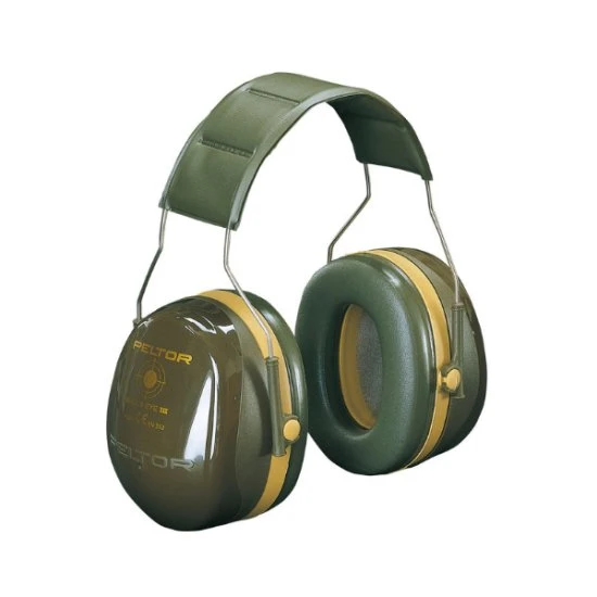 3M Peltor Bull's Eye III Gehoorkappen Groen, SNR 31 dB