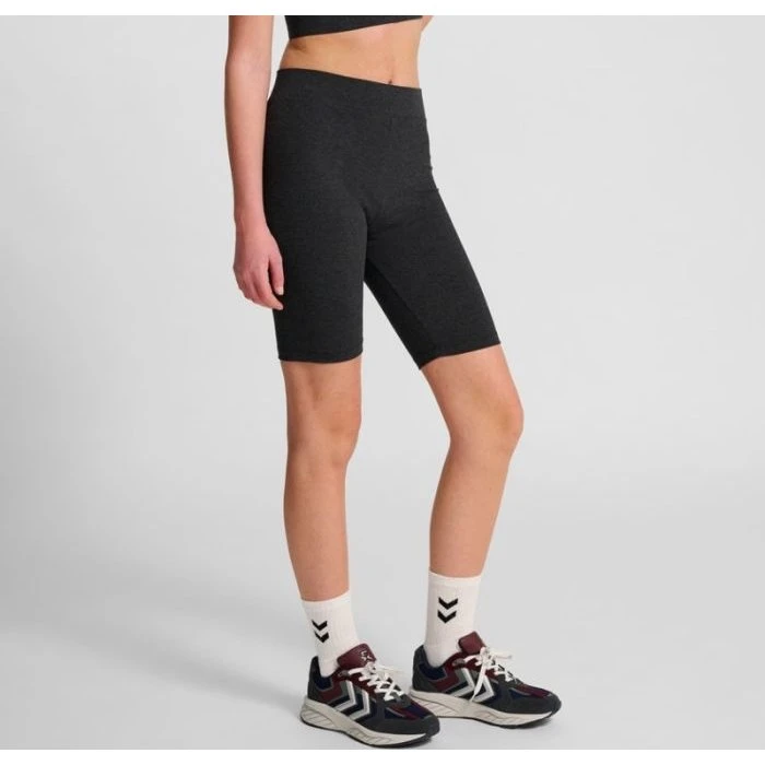 Hummel Pulse Logo MW Dames Shorts Zwart