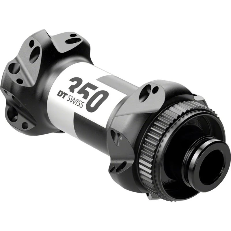 DT Swiss 350 Voornaaf Straightpull 24G O12/100mm Alu - Zwart