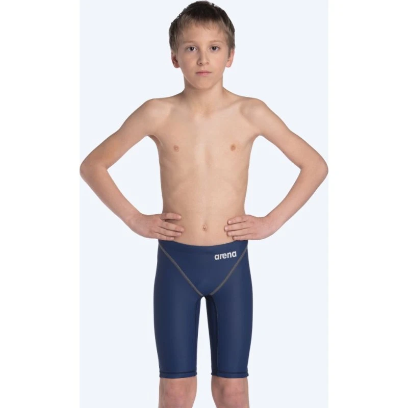Arena Powerskin ST Next jongens wedstrijd zwembroek - Donkerblauw