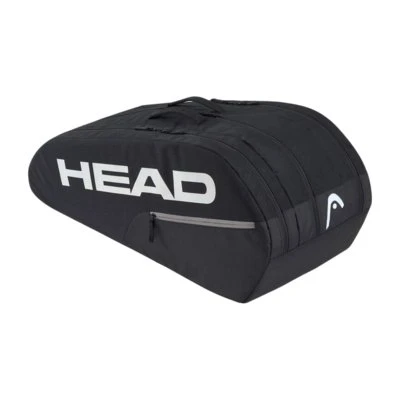 HEAD Base Racquet Bag L Zwart - 9 Rackets, Verstevigde Constructie