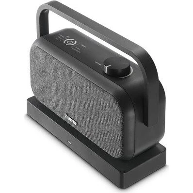 Hama 221849 Luidspreker voor TV, Zwart/Grijs