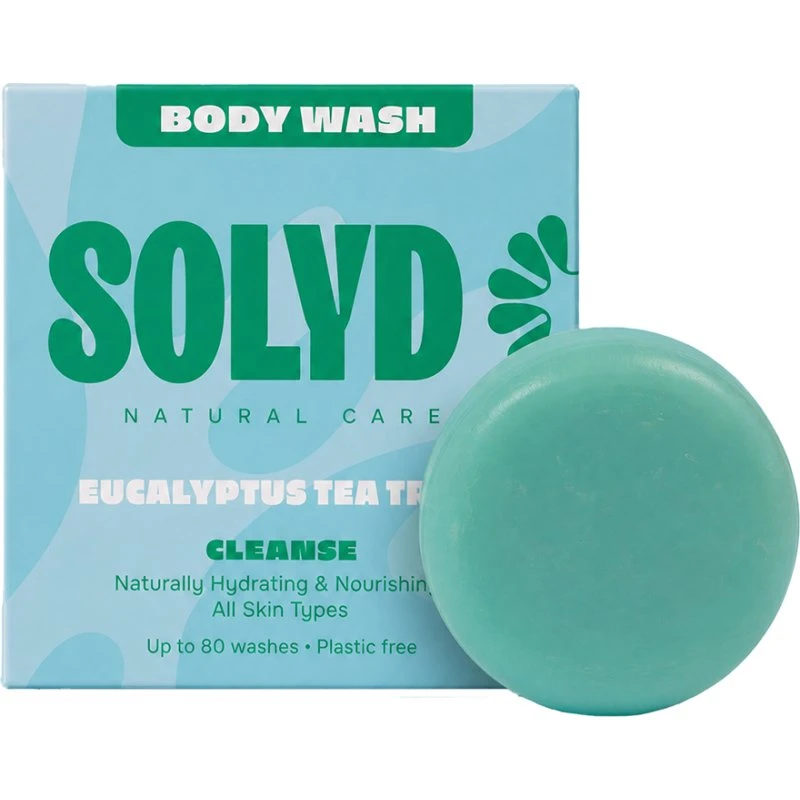 SOLYD Shampoobar Body Bar Eucalyptus & Tea Tree - 60g