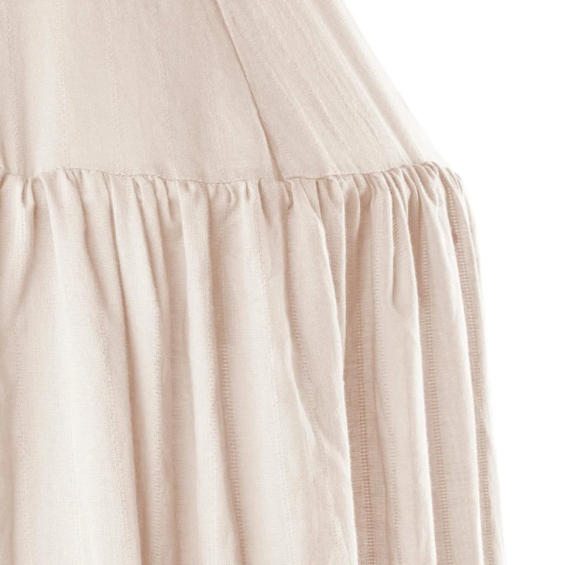 Sebra Dobby Weave Bedhemel - Berkenbast Roos