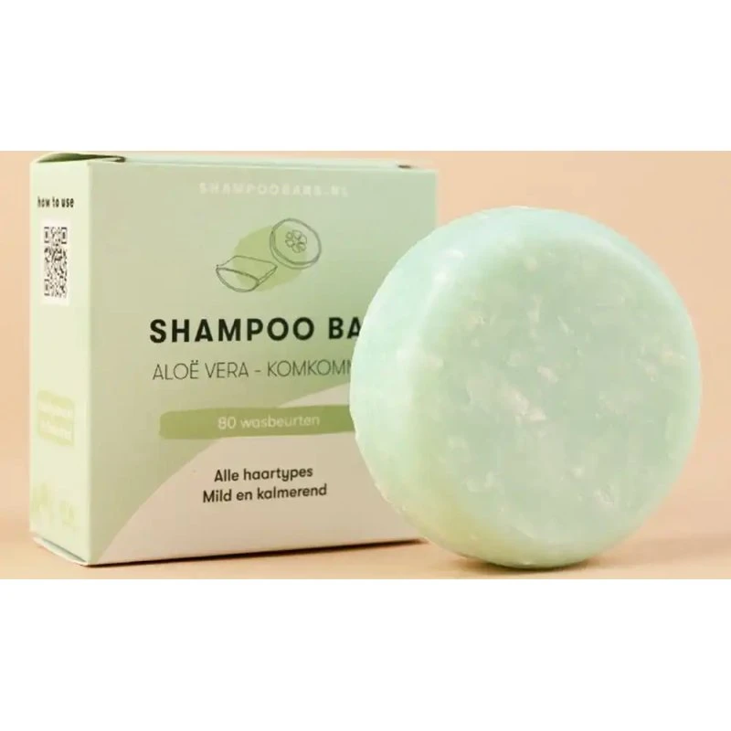 SOLYD Shampoo Bar Aloë Vera & Komkommer - 60g