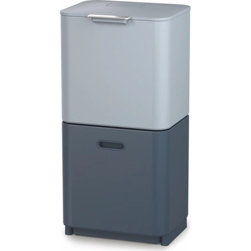 Joseph Joseph Intelligent Waste Totem 2.0 RVS 60L Blauw