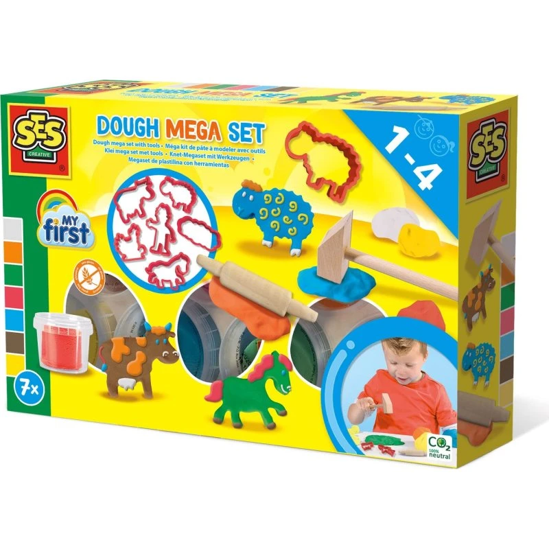 SES Creative My First Klei Mega Set Boerderij, Glutenvrij