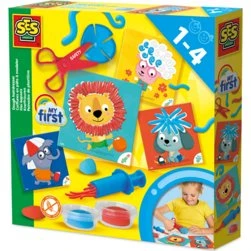 My First Boetseerklei kappersset voor kinderen van 1 tot 4 jaar