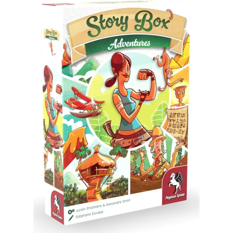 Pegasus Spiele Story Box: Adventures – Verhalend Memory Kaartspel