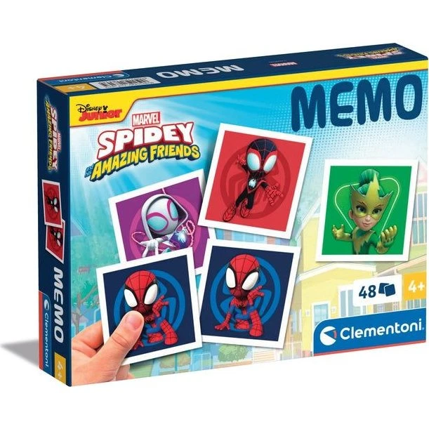 Clementoni Memo Pocket Spidey - 48 kaarten