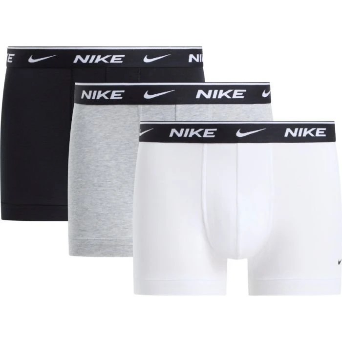 Nike Essential Cotton Stretch Trunk 3-pack - Zwart - Maat S